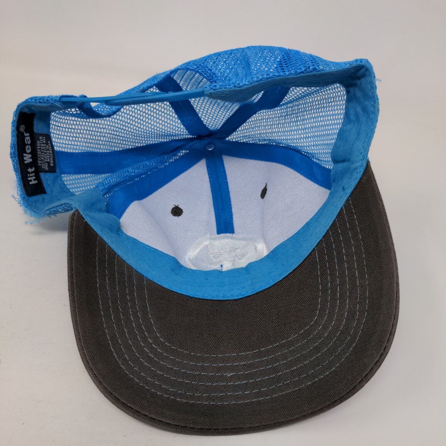 Hit Wear Snapback Mesh Back Trucker Hat Multi OSFA Embroidered Colorblock