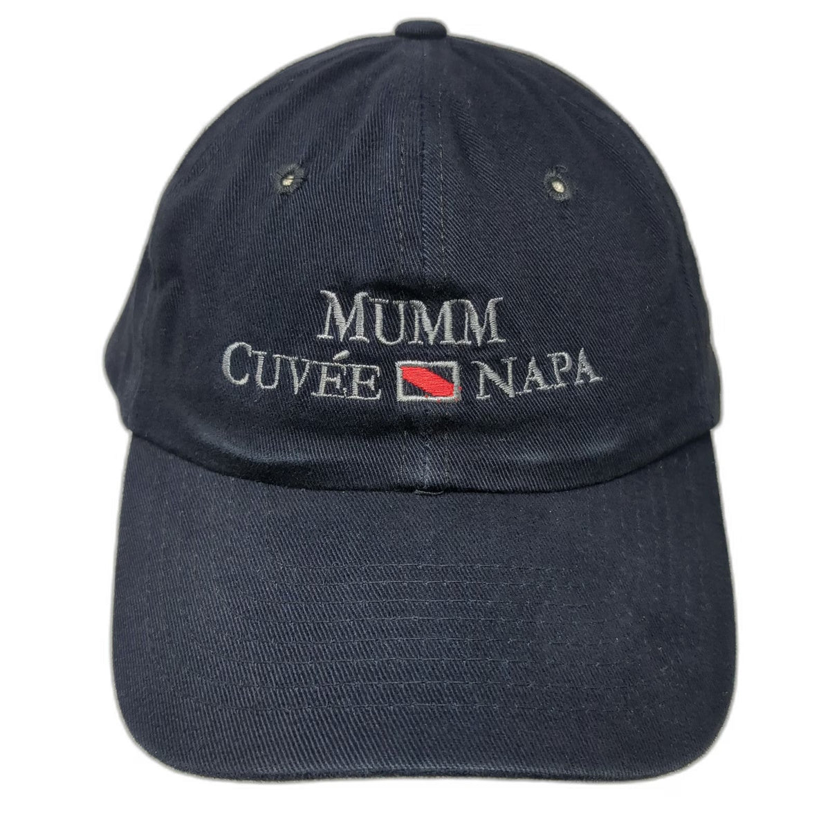 Basic Hat Mumm Cuvee Napa Blue One Size Baseball Cap Hat Slideback Embroidered
