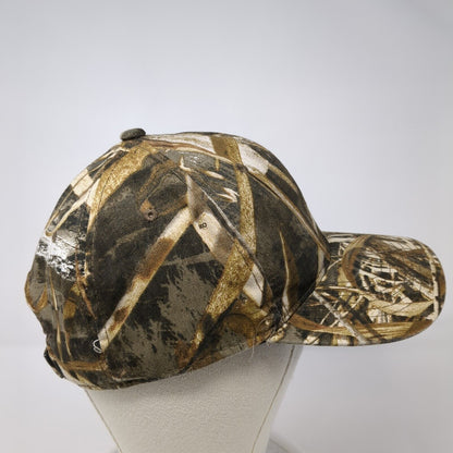 Signatures Strapback Hat Camo One Size Adjustable Hunting Outdoor Blank