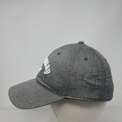 Callaway Odyssey Strapback Hat Gray One Size Embroidered Adjustable