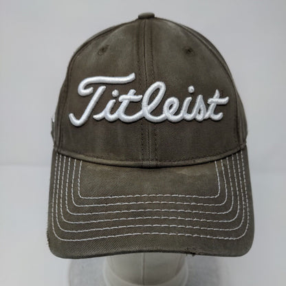 Titleist #1 Slideback Hat Brown OSFA Adjustable Embroidered New Era