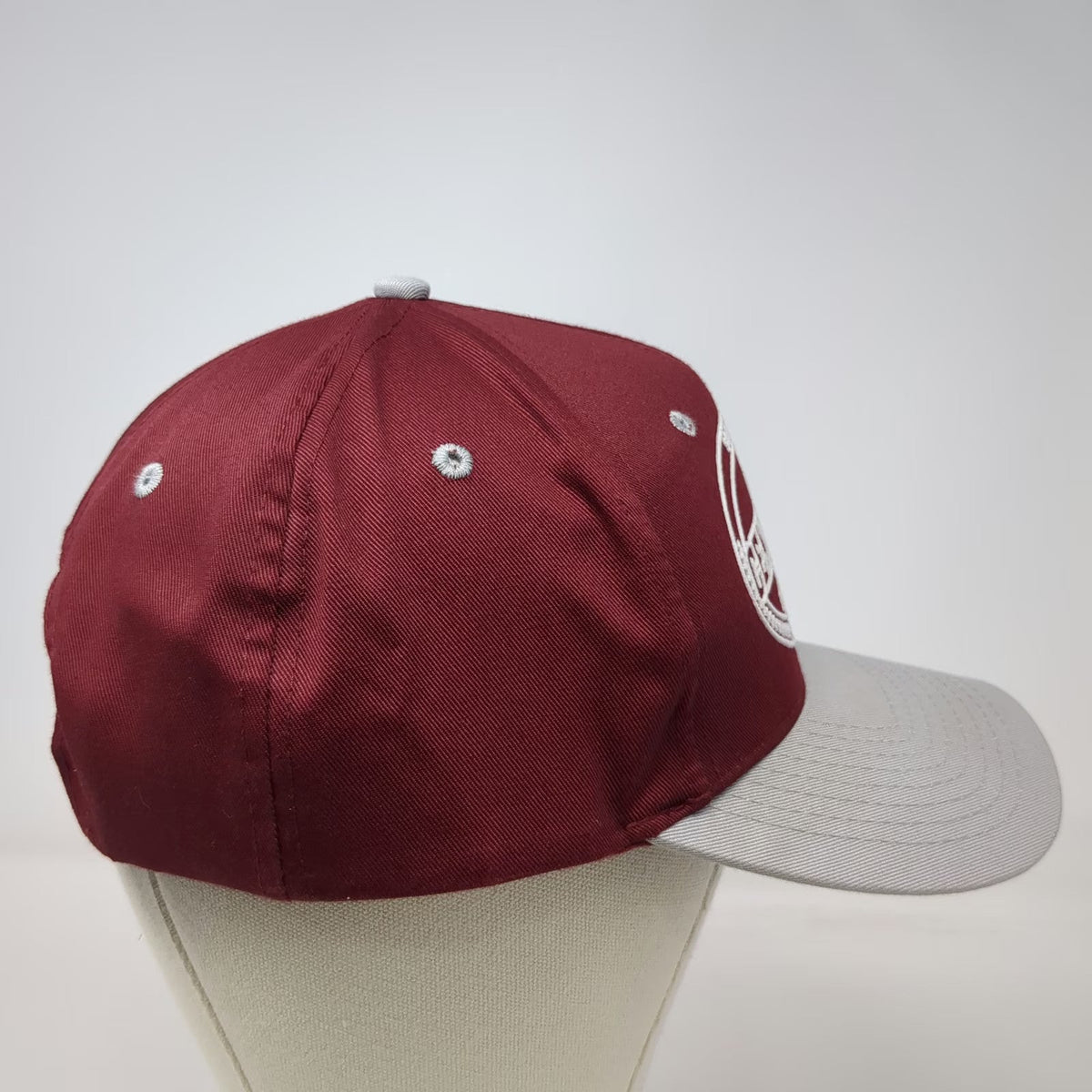 Nissun Cap Snapback Red Gray One Size Schlofman Tractor Hammett Idaho Hat
