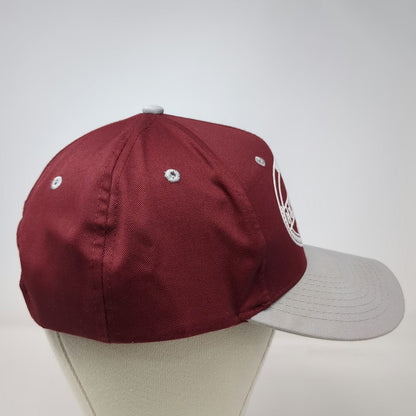 Nissun Cap Snapback Red Gray One Size Schlofman Tractor Hammett Idaho Hat