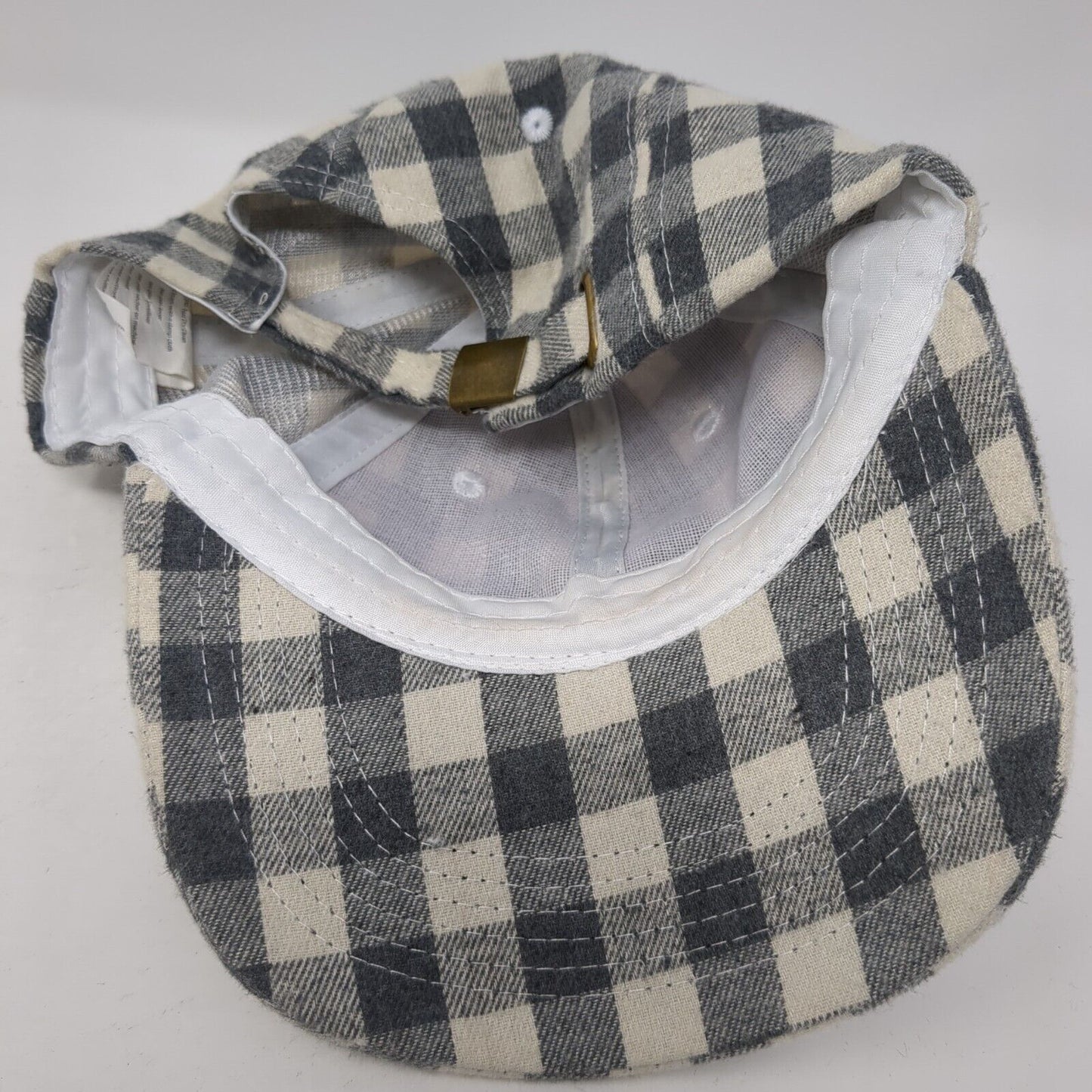 Cocus Pocus Slideback Hat Multicolor One Size Buffalo Plaid Adjustable