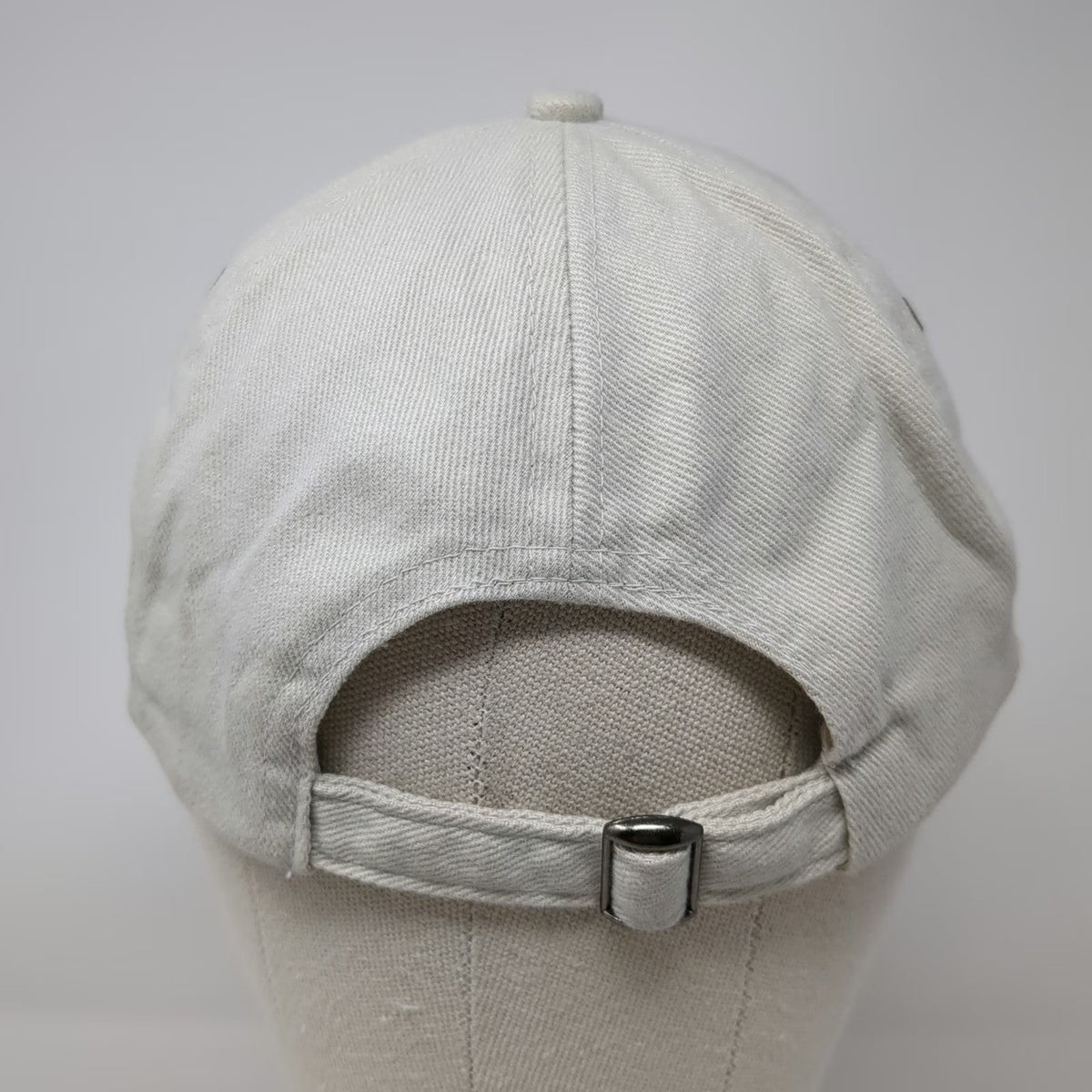 Cobra 5 Panel Beige Hat One Size FamilyLife Green Embroidery Slideback Strap