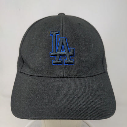 '47 Brand Men's Strapback Hat Black OSFA LA Dodgers Embroidered Logo MLB