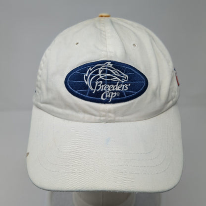 Breeders' Cup Slideback Hat White One Size 6 Panel Gear For Sports