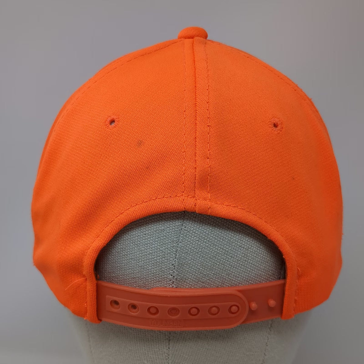 YoungAn Snapback Hat Orange One Size Green Under Visor Front Rope Blank Cap