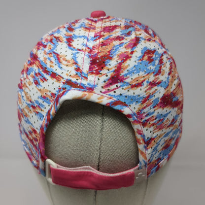 Boco Gear Ironman Pink Baseball Cap One Size Perforated M-Dot Running Hat