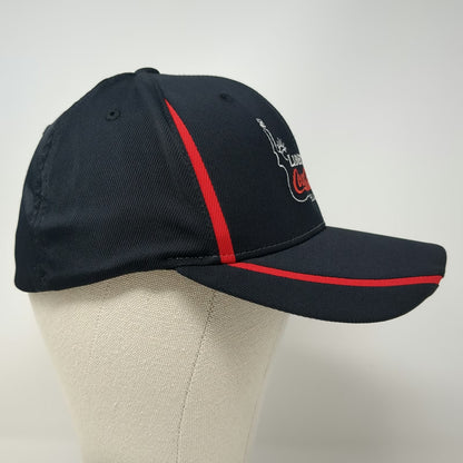 Sport-Tek Baseball Cap Black XL Liberty Coca-Cola Beverages Logo Piping Hat