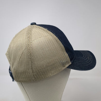 Union Resource Marketing Blue Baseball Cap One Size Denim Mesh Strapback Hat