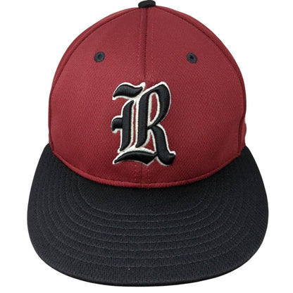 Sluggers Fitted Hat Red S/M Embroidered Patriotic Dryve PTS40 Richardson