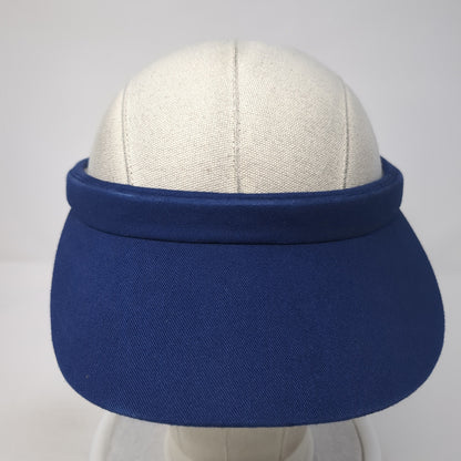 Dorfman Pacific Co Dpc Clip On Visor Hat Blue One Size Solid Blank