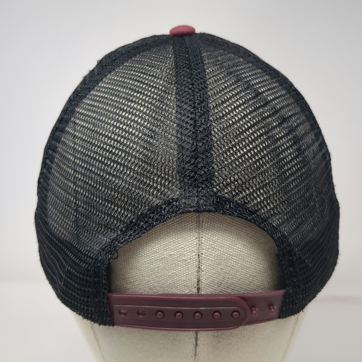 Reef Trucker Hat Red Black Floral One Size Snapback Mesh Just Passing Through