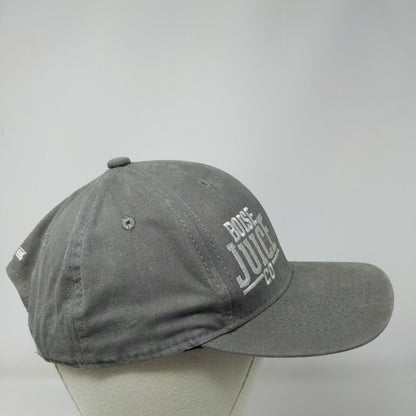 Boise Juice Co Snapback Hat Gray OSFM Embroidered 6 Panel Outdoor Cap