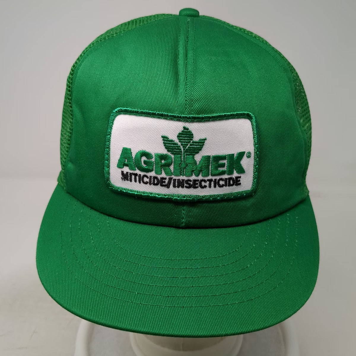 Creative Marketing Specialties Trucker Hat Green Mesh Snapback Made USA Vintage