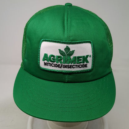 Creative Marketing Specialties Trucker Hat Green Mesh Snapback Made USA Vintage