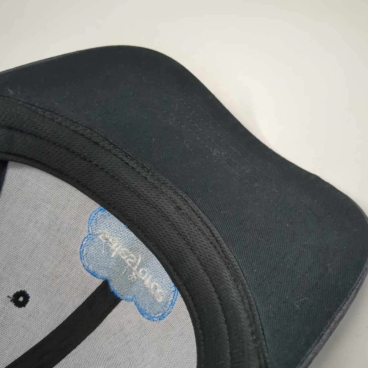 Quake City Caps Baseball Cap Gray One Size Salesforce Cloud Logo Heathered Hat