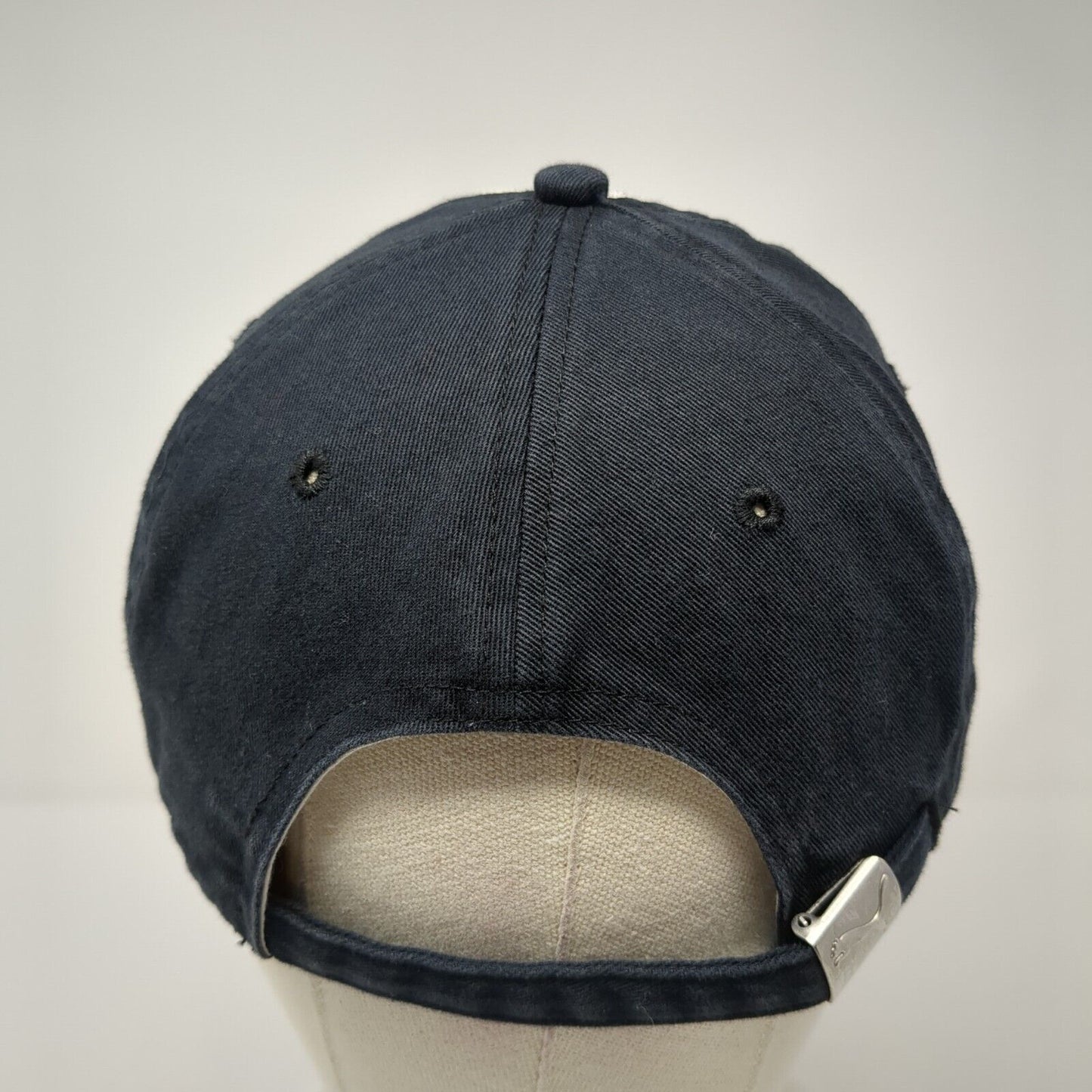 Puma Slideback Hat Blue One Size Adjustable Embroidered Colorblock