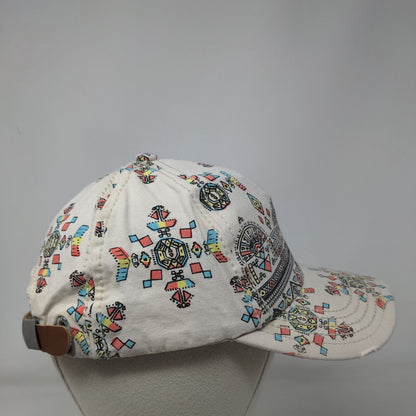 Billabong Slideback Hat Multicolor One Size Adjustable Graphic Print 6 Panel