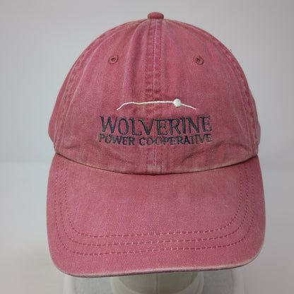 Wolverine Power Cooperative Slideback Hat Red One Size Touchstone Energy