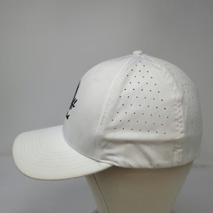 Levelwear Baseball Cap White M McCall Golf Club Performance Stretch Hat