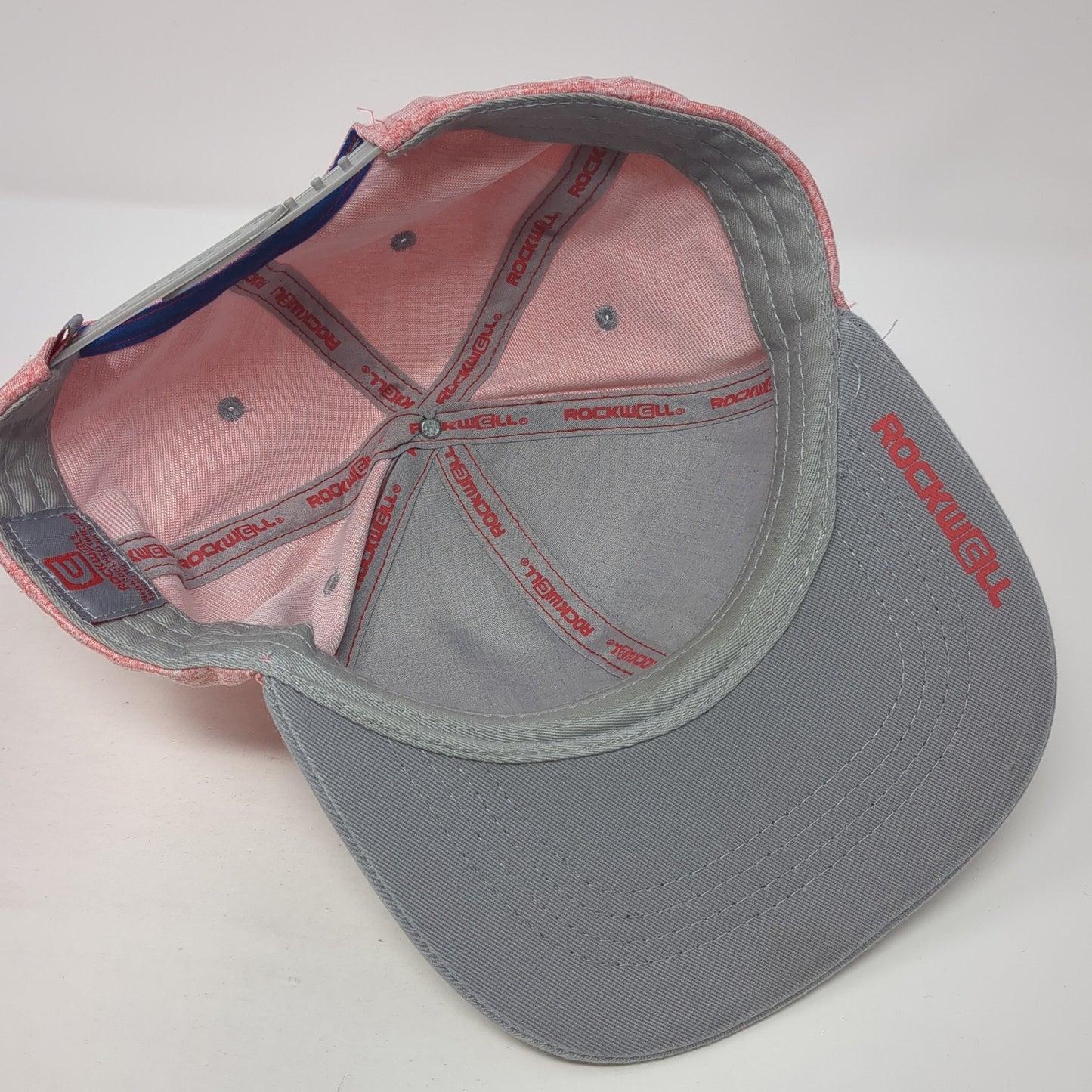 Rockwell Snapback Hat Multi One Size Adjustable Embroidered Colorblock