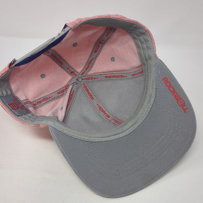 Rockwell Snapback Hat Multi One Size Adjustable Embroidered Colorblock