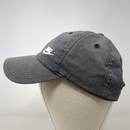 Nike Slideback Hat Blue OSFM Adjustable Embroidered Swoosh Heritage86 Cotton