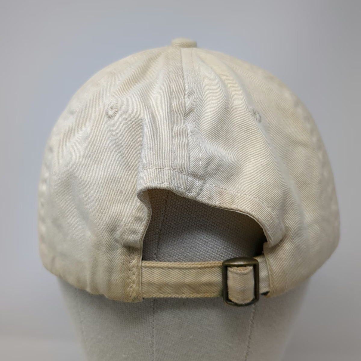BMW Baseball Cap Beige One Size Slideback Curved Brim Embroidered Logo Hat