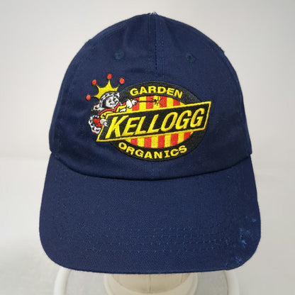 Zgear Baseball Cap Blue One Size Strapback Garden Kellogg Organics Logo Hat