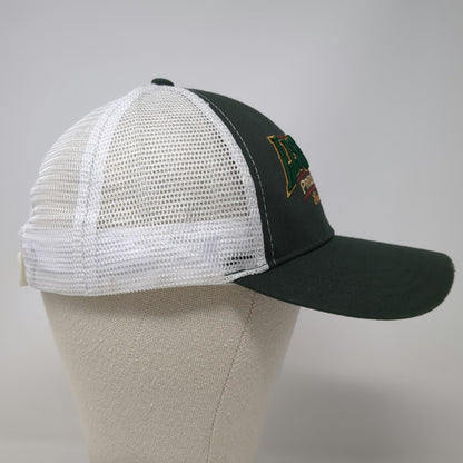 GO USA Baseball Cap Green One Size Les Schwab Pride In Ag Mesh Strapback Hat