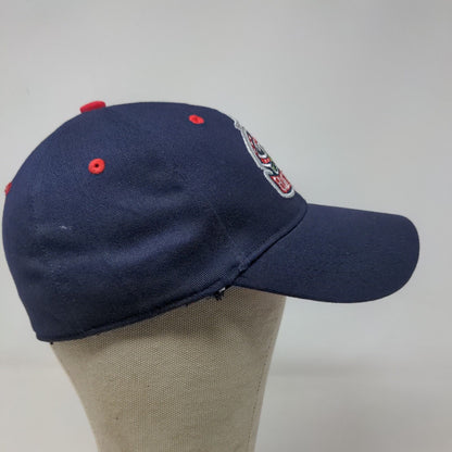 Reebok Hockey Men's Fitted Hat Blue Size 8-20 Embroidered Columbus Blue Jackets