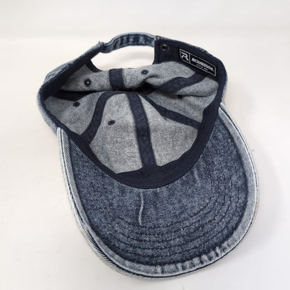AB Slideback Hat Blue One Size Adjustable Embroidered Denim Cotton Richardson