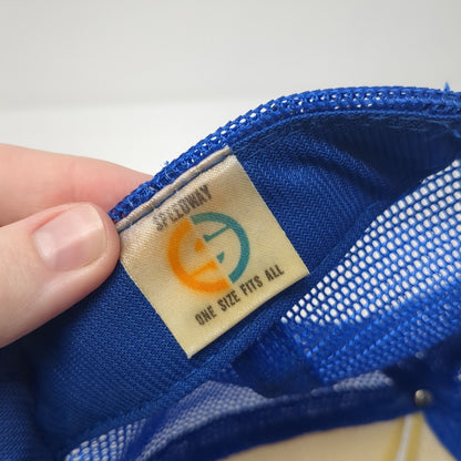 Rock Creek Rural Clean Water Program Trucker Hat Blue OS Mesh Back Speedway