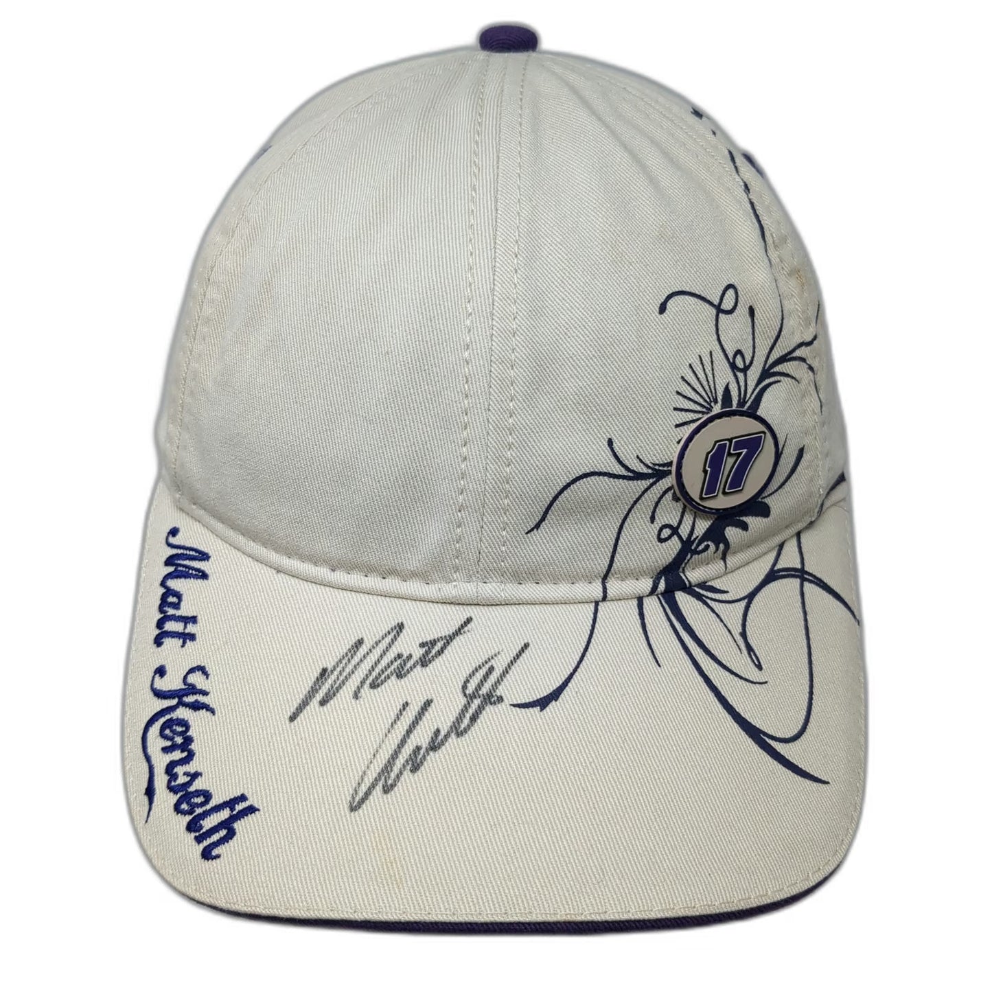 Chase Authentics Baseball Cap Beige OS Matt Kenseth Roush Fenway NASCAR Hat