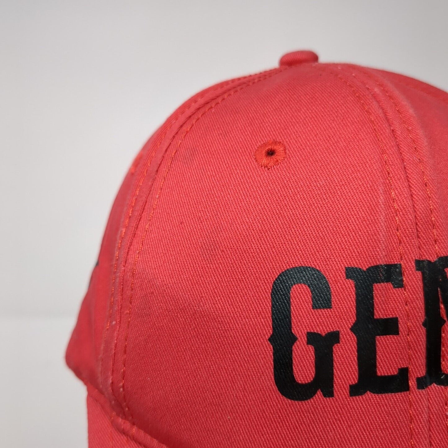 Gems Snapback Hat Red One Size Adjustable Veterans of Foreign Wars