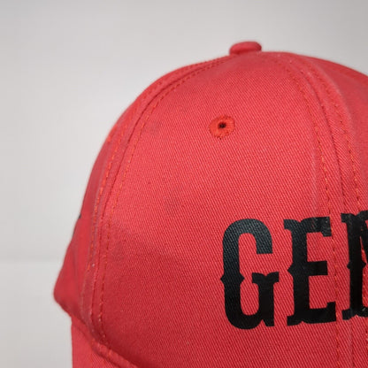 Gems Snapback Hat Red One Size Adjustable Veterans of Foreign Wars