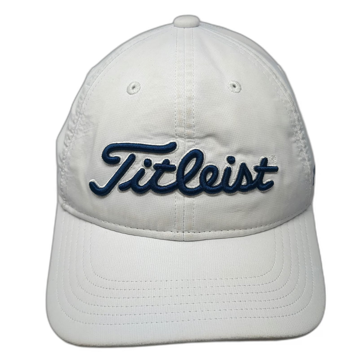 Titleist Baseball Cap White One Size Pro V1 FootJoy Adjustable Slideback hat
