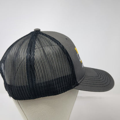 Cap America Trucker Hat Gray One Size All-Terrain Motorsports Mesh Snapback Hat