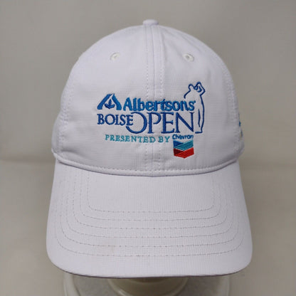 Albertson's Boise Open Presented by Chevron Slideback Hat White One Size 6 Panel