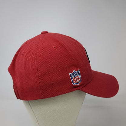 Reebok San Francisco 49ers NFL Red Cap OSFM Sideline Strapback Embroidered Hat