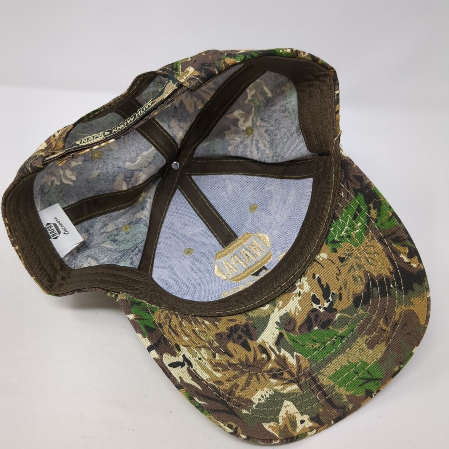 NAPA Outdoors Strapback Hat Multicolor One Size Adjustable Embroidered Cotton