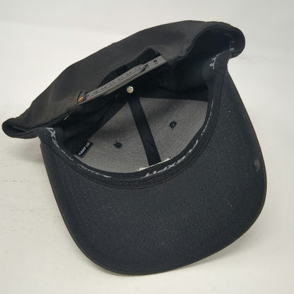TravisMathew Snapback Black Hat One Size Arches National Park Utah Golf Patch