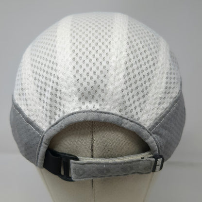 Pearl Izumi 5 Panel White One Size Mesh Breathable Running Cycling Hat