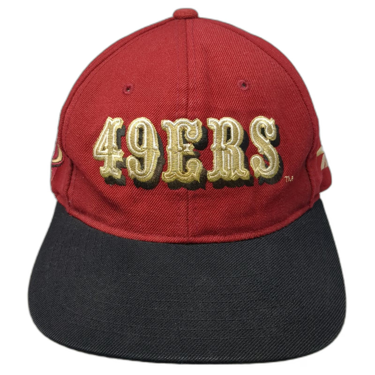 Reebok San Francisco 49ers NFL Snapback Hat Red Black 50th Anniversary Vintage