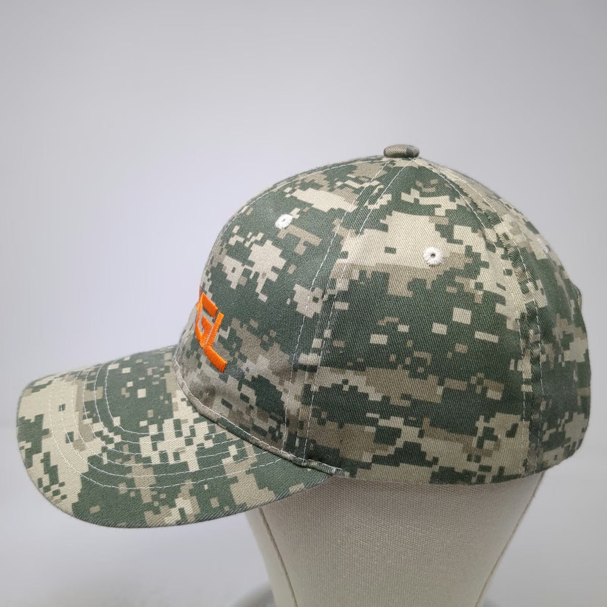 PGL Logo Green Digital Camo Baseball Cap One Size Strapback Adjustable Hat