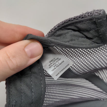 Western Transport Inc. Snapback Mesh Back Trucker Hat Black OSFA Adjustable