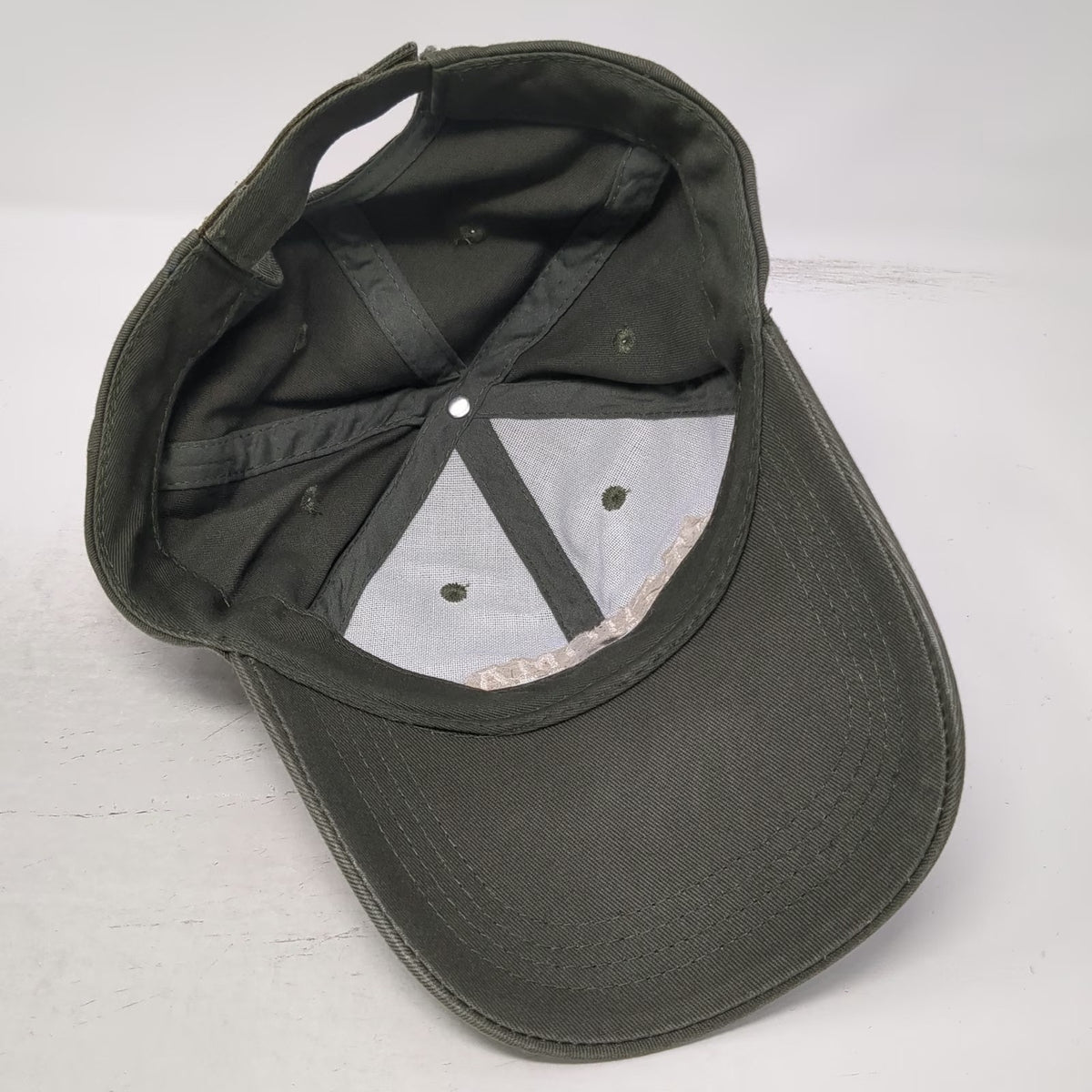 St. Thomas U.S.V.I. Baseball Cap Green One Size Strapback Embroidered Travel Hat