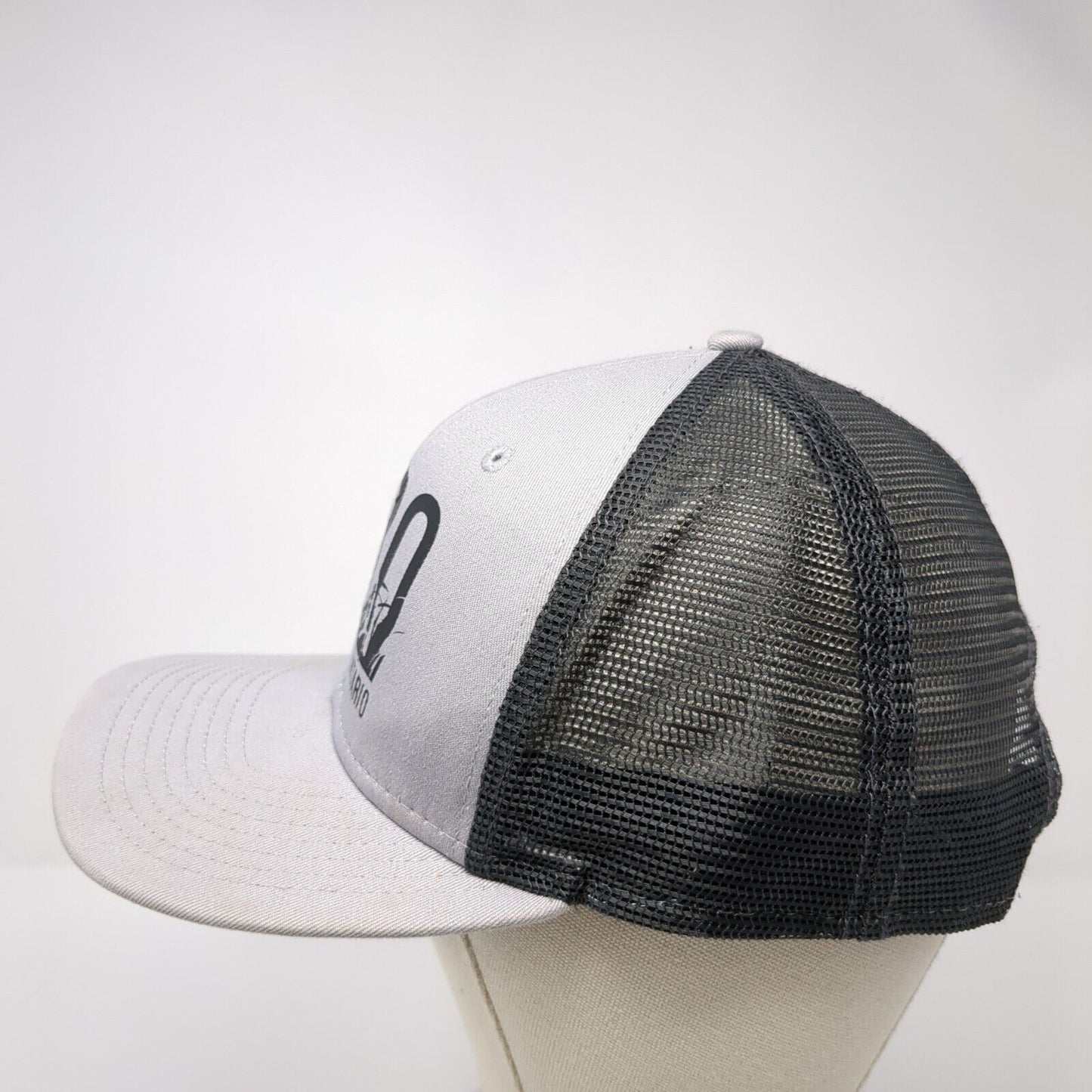 GRO Grass Roots Ontario Snapback Trucker Hat Gray One Size Mesh Back